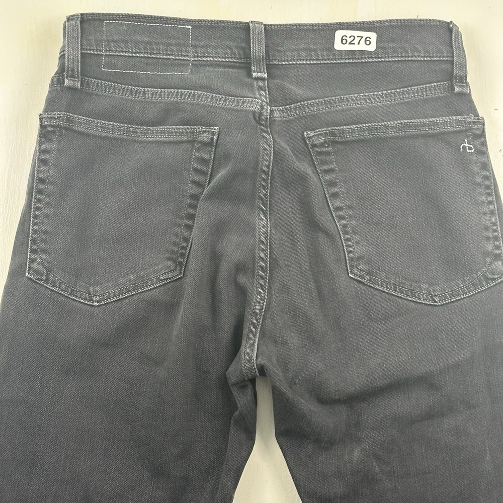 RAG & BONE Slim Fit 2 Jeans Men 28x34 Gray Black Straight Kent Wash  Stretch